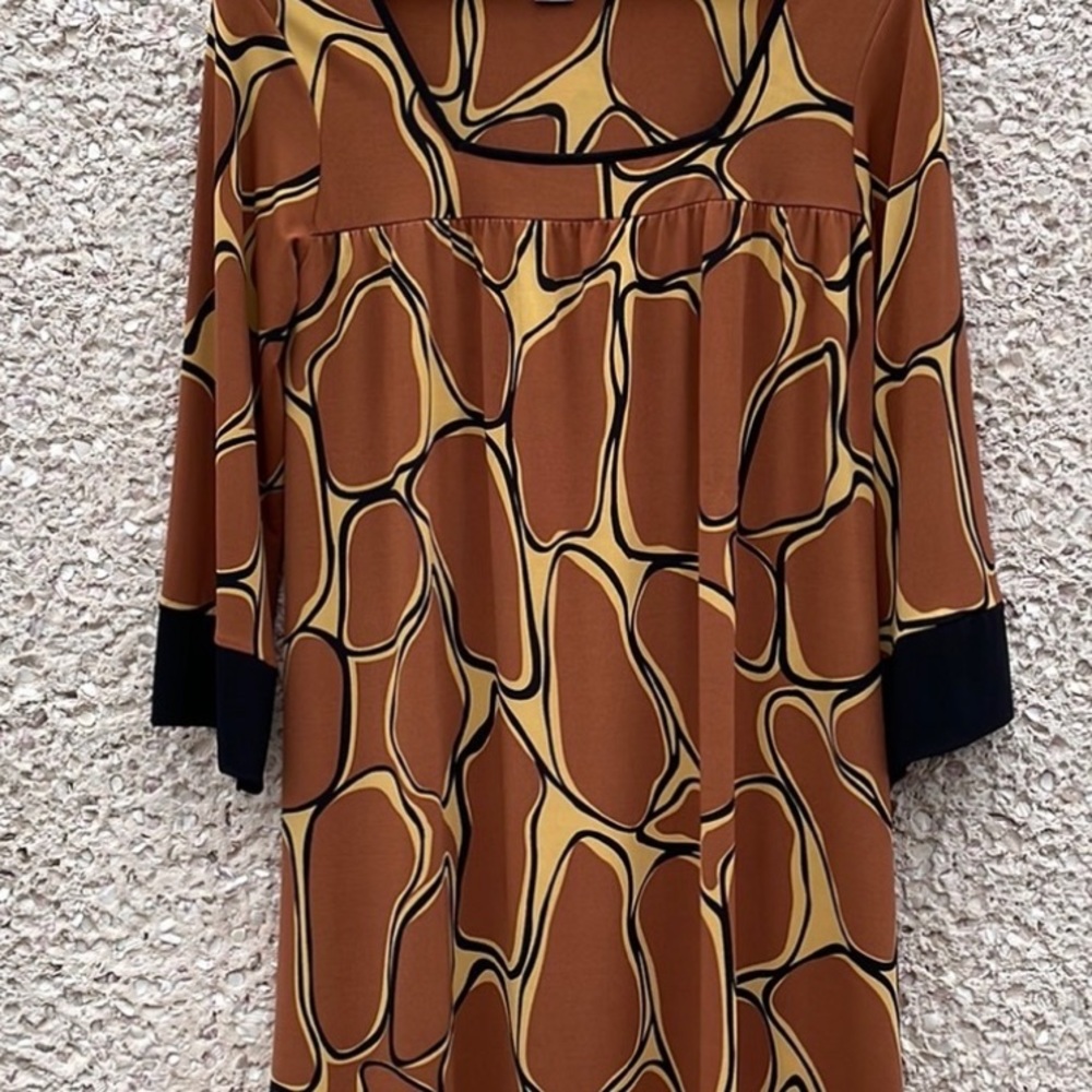 Giraffe Print Dress by WD.NY